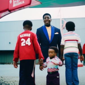 An image showcasing NBA Youngboy's growing family, capturing the essence of fatherhood and the joy of having multiple children