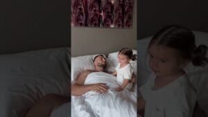 how to wake up daddy 😴 🎥 amy_lomakina