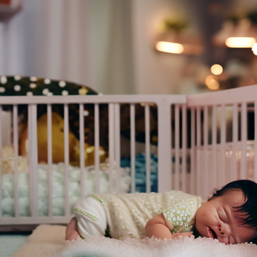 An image that showcases a blissful baby peacefully sleeping in the Ikea Sniglar Crib, surrounded by a backdrop of glowing customer testimonials and smiling parents, capturing the essence of their positive experiences