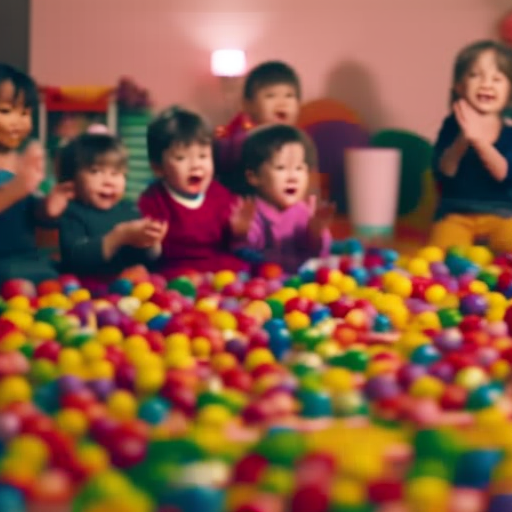An image of a group of toddlers joyfully sitting in a circle, clapping their hands, and singing along to a cheerful number song