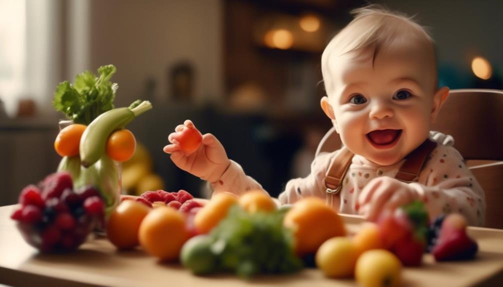 introducing antioxidant rich baby foods