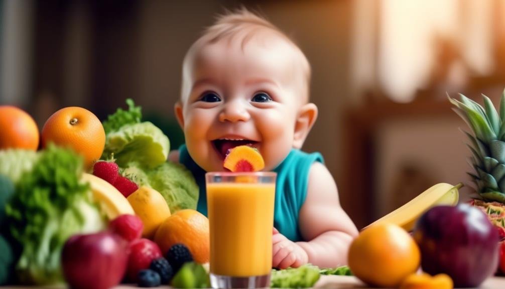 introducing smoothies to infants