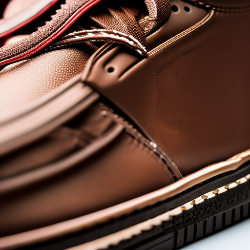 An image showcasing the intricate craftsmanship of Jordan 1 Baby Shoes' materials and construction