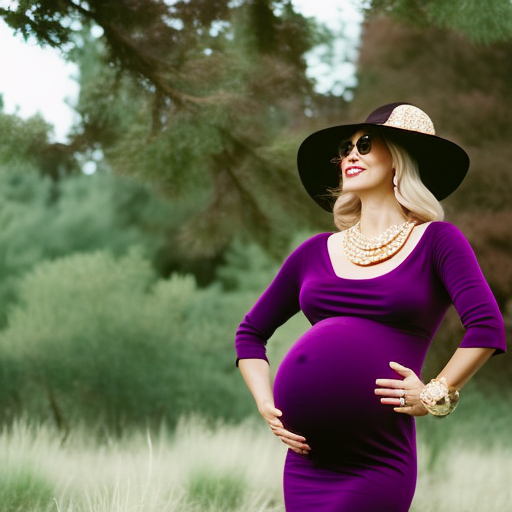 Side-Ruched Halter Maternity One-Piece