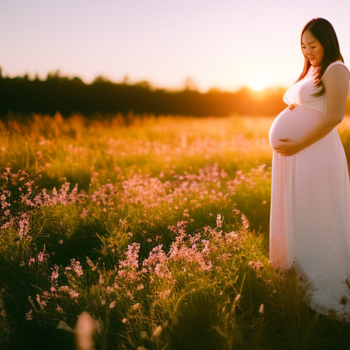  the essence of motherhood in an ethereal lifestyle maternity photoshoot