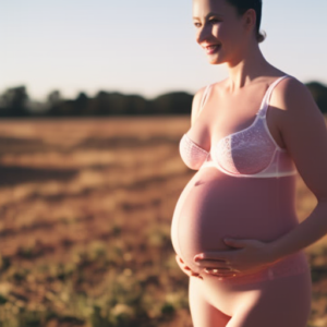 An image showcasing the comfort and support offered by maternity undergarments