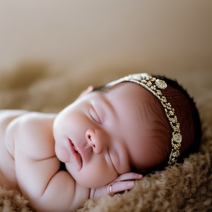 the essence of pure innocence and delicate beauty in a newborn baby photoshoot