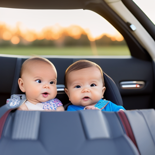 An image showcasing the three types of car seats for newborns - rear-facing infant-only seats, convertible seats, and all-in-one seats
