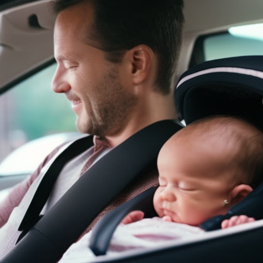 An image showcasing a diverse selection of rear-facing car seats, highlighting features like adjustable headrests, side-impact protection, and easy installation, representing the importance of choosing the perfect car seat for your newborn