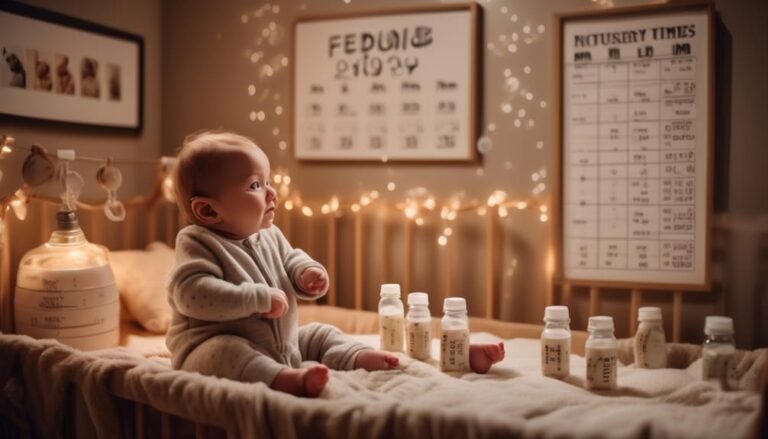 optimal schedule for infant feeding