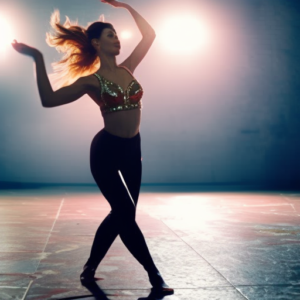 An image that showcases diverse individuals immersed in various forms of art: a painter passionately brushing vibrant strokes, a dancer gracefully leaping through the air, a musician lost in their melody, all radiating the joy of artistic expression