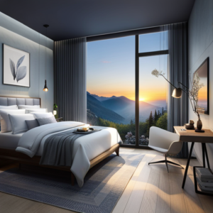 An image representing the tranquility of a screen-free bedtime routine