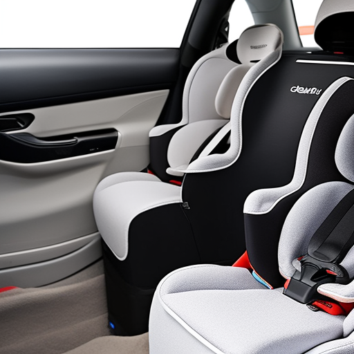 An image showcasing the sleek and innovative design of the Clek Foonf car seat