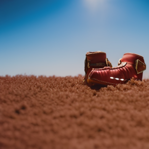 An image showcasing a pair of adorable Twisted X baby shoes, featuring soft, supple leather in vibrant hues, adorned with intricate stitching and an eye-catching Western-inspired design