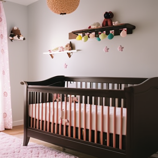 An image showcasing a well-maintained Wayfair crib in a cozy nursery setting