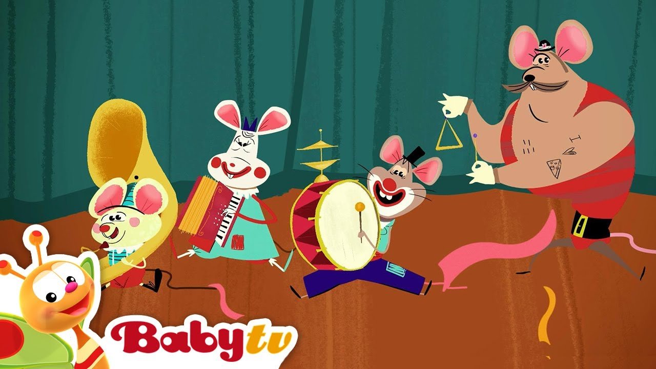 Play Games at the Circus 🎪 | Tiger 🐯​​​​​ | Cartoons for Kids @BabyTV