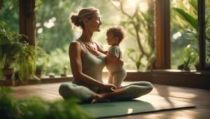 balancing motherhood and wellness