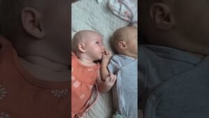 cute twins moment 🎥 haylsbentley