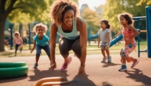 efficient fitness routines for mothers