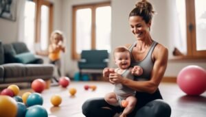 efficient fitness tips for moms