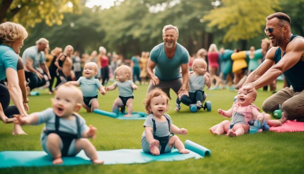 exercise for infants outside