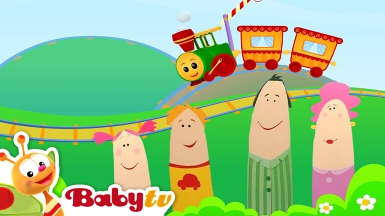 🚂 Choo Choo Train | 👪 Finger Family Adventure - Fun Guessing Games | Cartoons @BabyTV