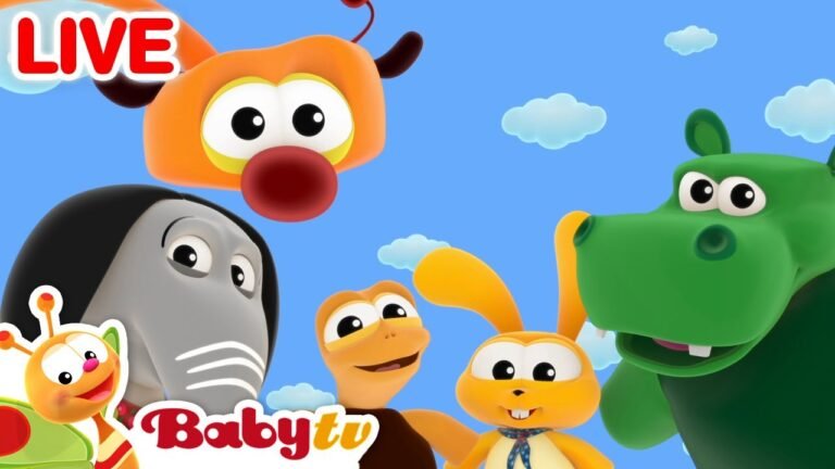 🔴 BabyTV LIVE! 😃 Nursery Rhymes & Kids Cartoons | Full Episodes | Children Videos