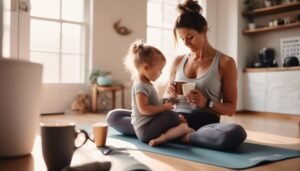 fitness for busy moms