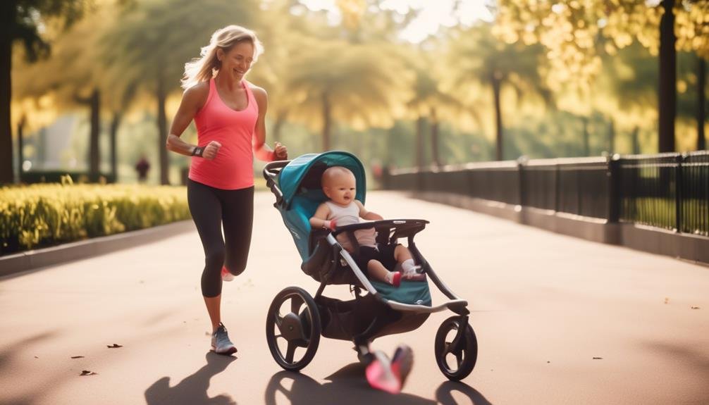 fitness routines with strollers