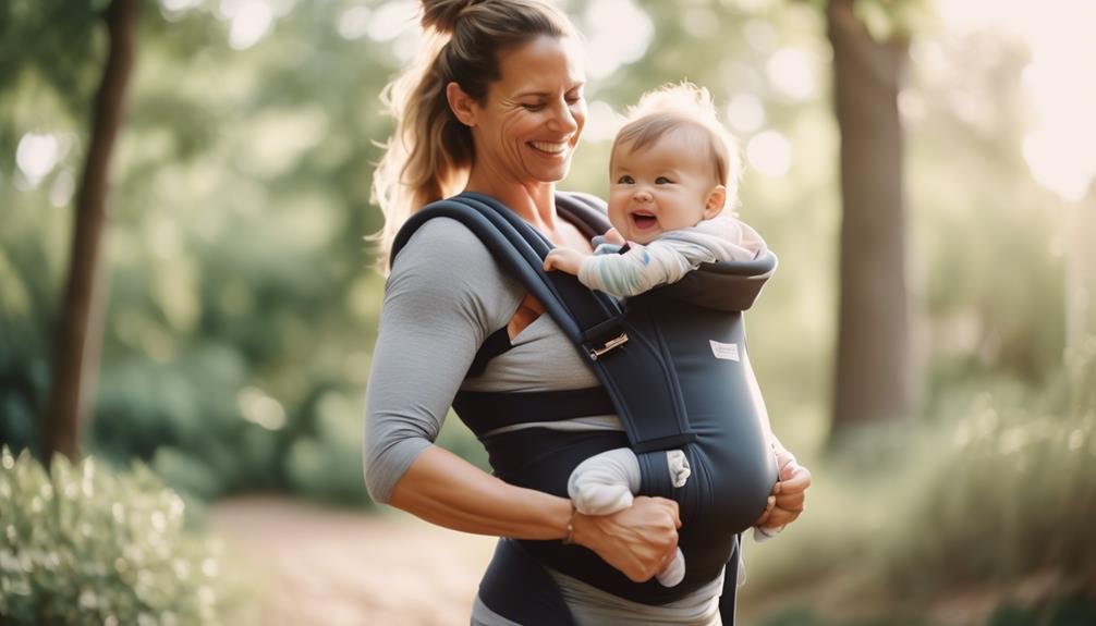 fitness with baby carriers