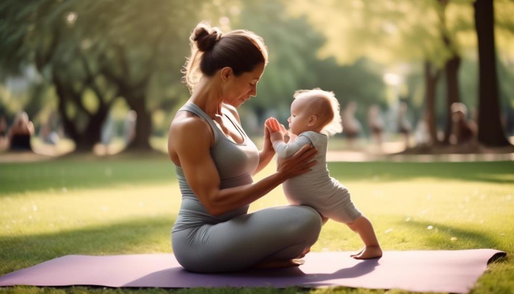 gentle exercises for new moms