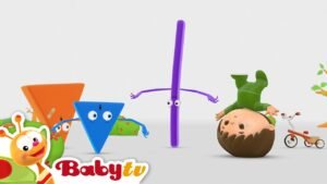 🔺 Seesaw with Charlie & the Shapes​🔻​ Shapes for Toddlers | Cartoons @BabyTV