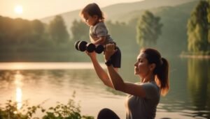 juggling parenthood and staying fit