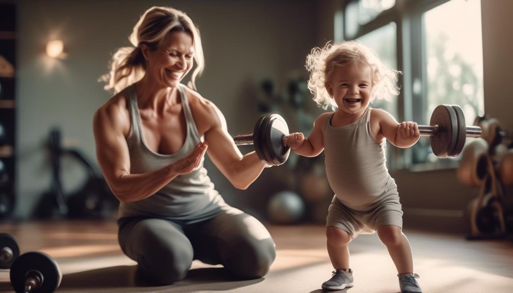 juggling parenting and exercise