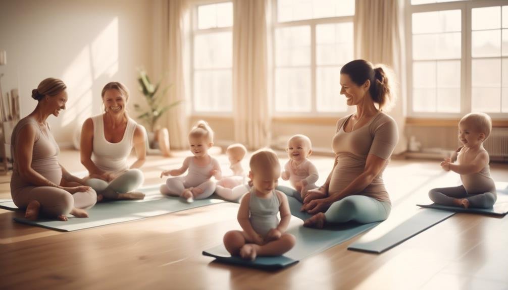 mom and baby pilates