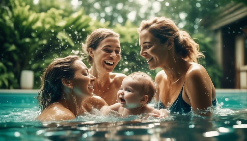 parent child swimming lessons offered