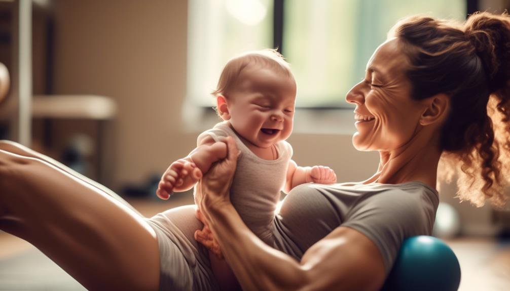 postnatal exercise for new moms