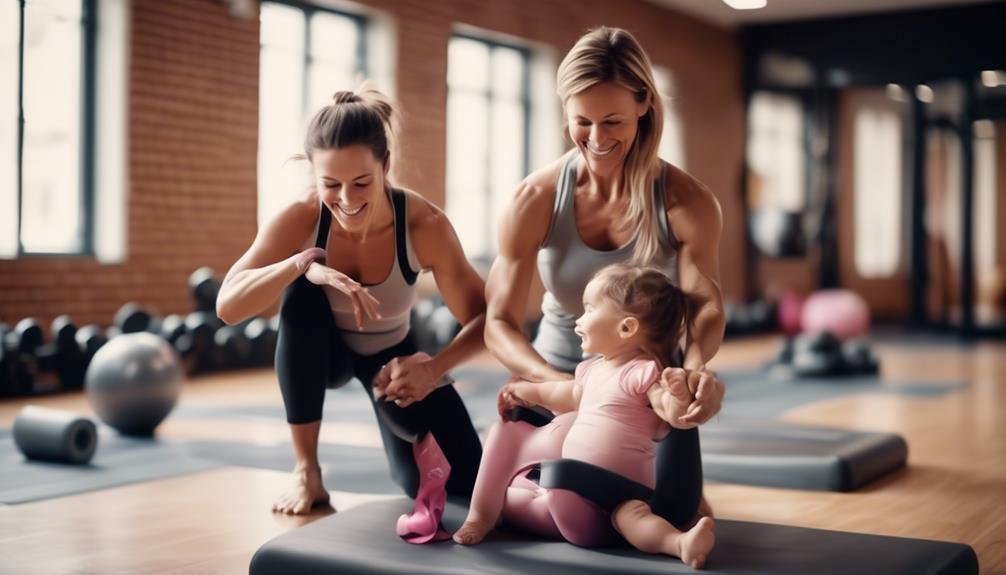 postpartum exercise for moms