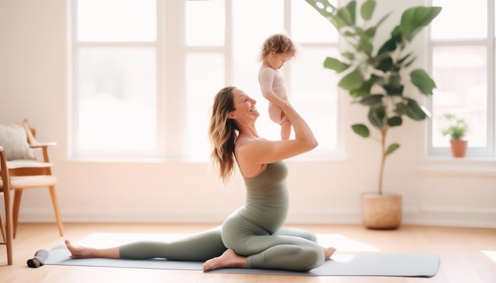 postpartum pilates for mothers