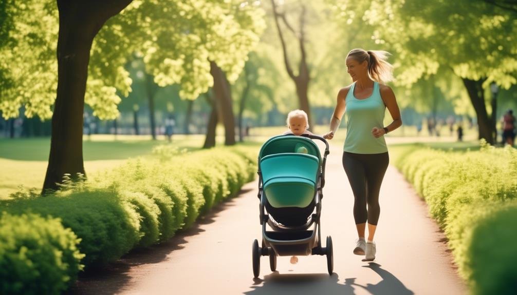 stroller based cardiovascular workouts