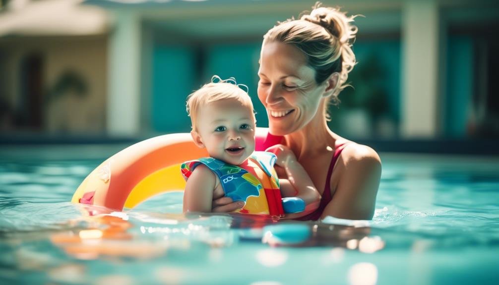 swimming with baby safety