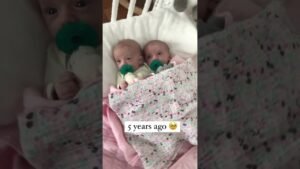 twins 5 years ago vs now 🎥 lifewithtwinstwice