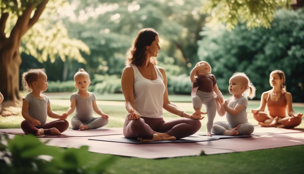 yoga for moms and babies