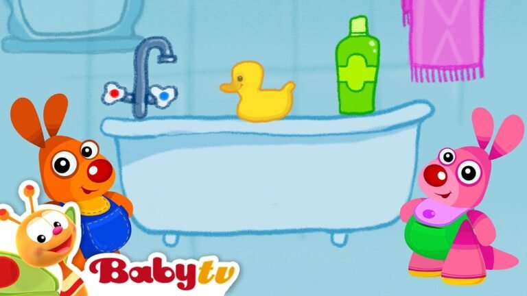 Fun Bath 🛀​🧼 Kangaroos Adventure 🦘| Riddles for Kids | Cartoons  @BabyTV