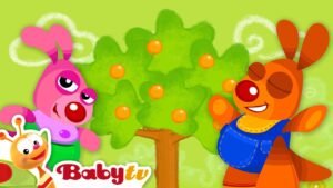 Orange Tree 🍊​🌳​ Guessing Games with Kenny & Goorie 🦘 | Cartoons for Kids @BabyTV