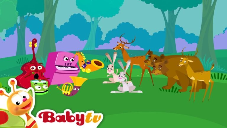 Sing, dance 🕺🏻​💃🏼​​ and Eat Jam with the Jammers! 🎶 Musical Instruments for Kids @BabyTV