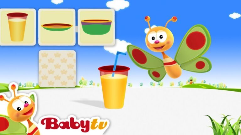 Kitchen Time 👩‍🍳 Fun Games for Toddlers | Flip & Flash - First Words @BabyTV