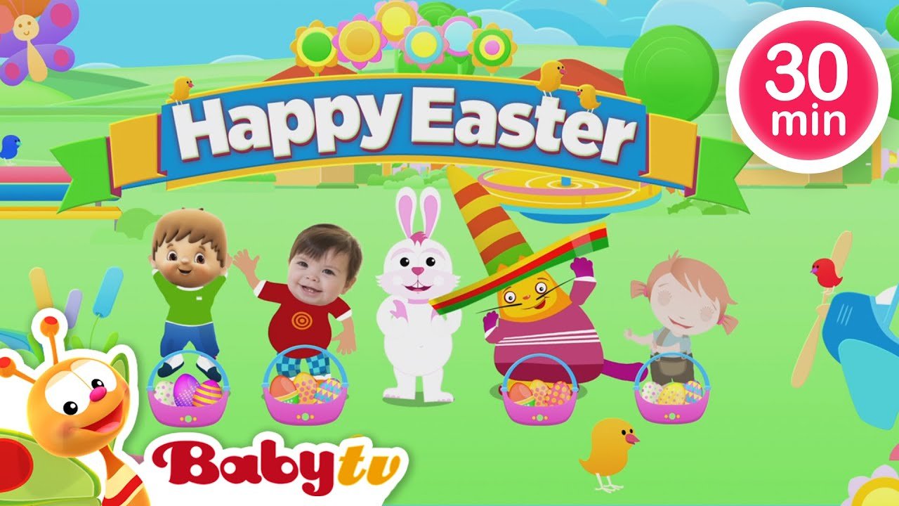 Happy Easter 🐰🥚 Easter Egg Hunt | Full Episodes and Kids Songs 🎵 @BabyTV