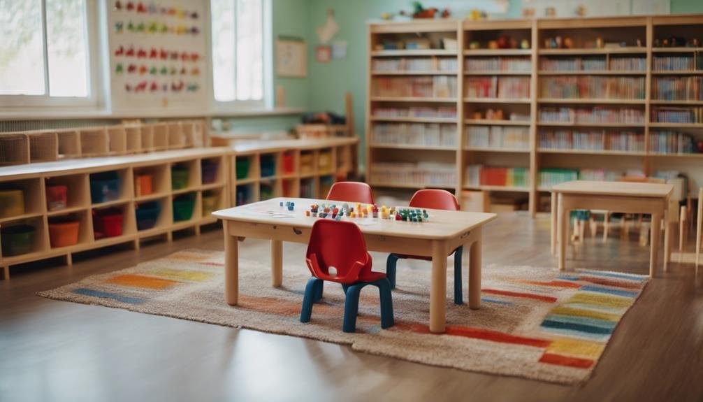 organized child centered learning environment