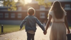 preparing for kindergarten together